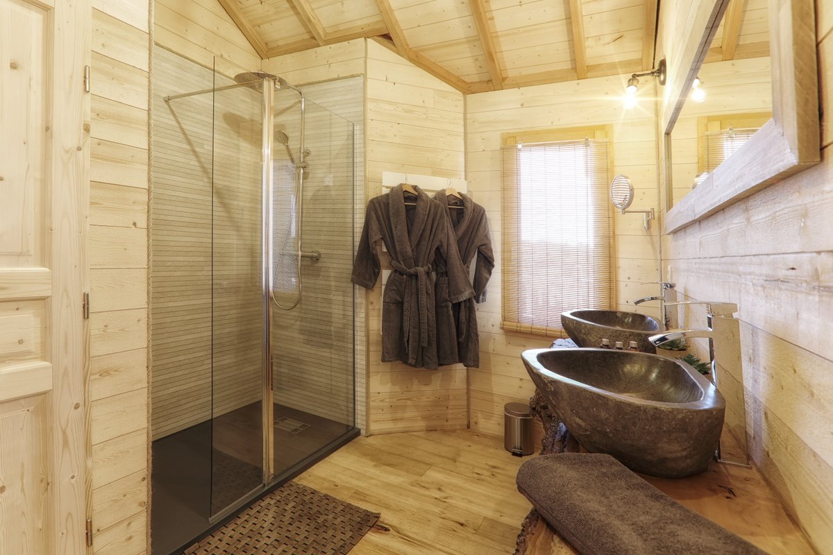 Cabane du Grand Chêne & Spa à Saint- Martin Des Combes (5)