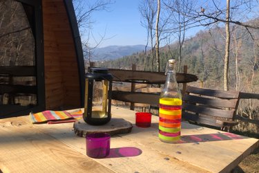 Cabane sous les châtaigniers à Nozieres (4)