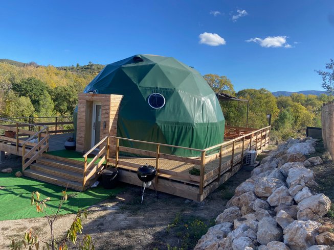 Domaine AbracadaRoom : Glamping Dôme les Cigales - Image 15