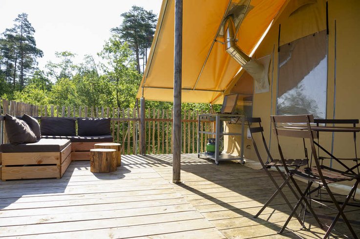 Hébergement AbracadaRoom : Tente Trappeur I Dieulefit - Image 2