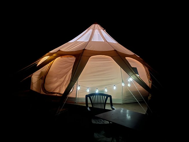 Hébergement AbracadaRoom : Tente Lotus & bain nordique partagé - Image 7