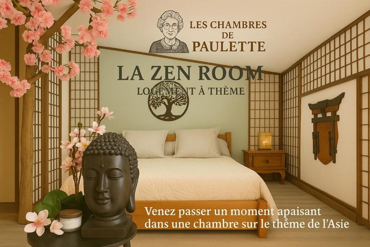 Hébergement AbracadaRoom : LA CHAMBRE ZEN - Image 16