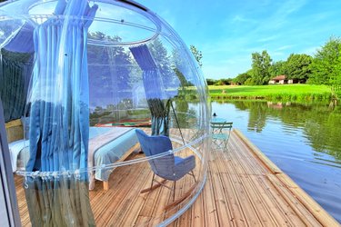 La Bulle sur l'eau à Santranges (1)