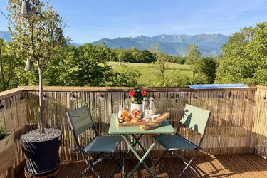 Le dôme avec spa privatif et vue sur les Pyrénées à Asson (3)