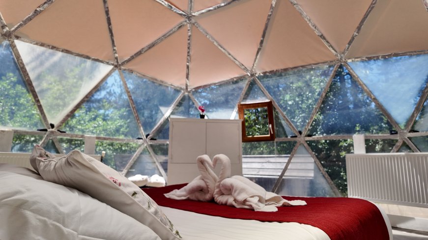 Hébergement AbracadaRoom : La Bulle Dôme Étoilée & Spa - Image 4