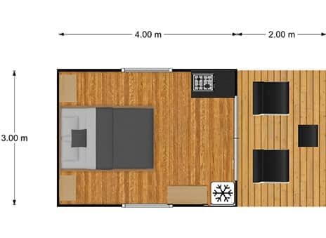 Hébergement AbracadaRoom : Mini tente safari - Image 13