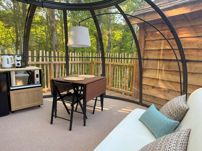 Hébergement AbracadaRoom : Grand dôme perché Spa - Geai des chênes - Image 6