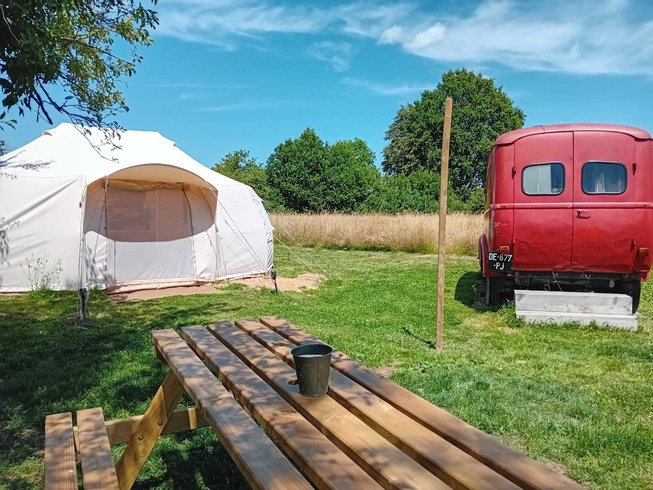 Hébergement AbracadaRoom : Magic bus met glamping tent - Image 23