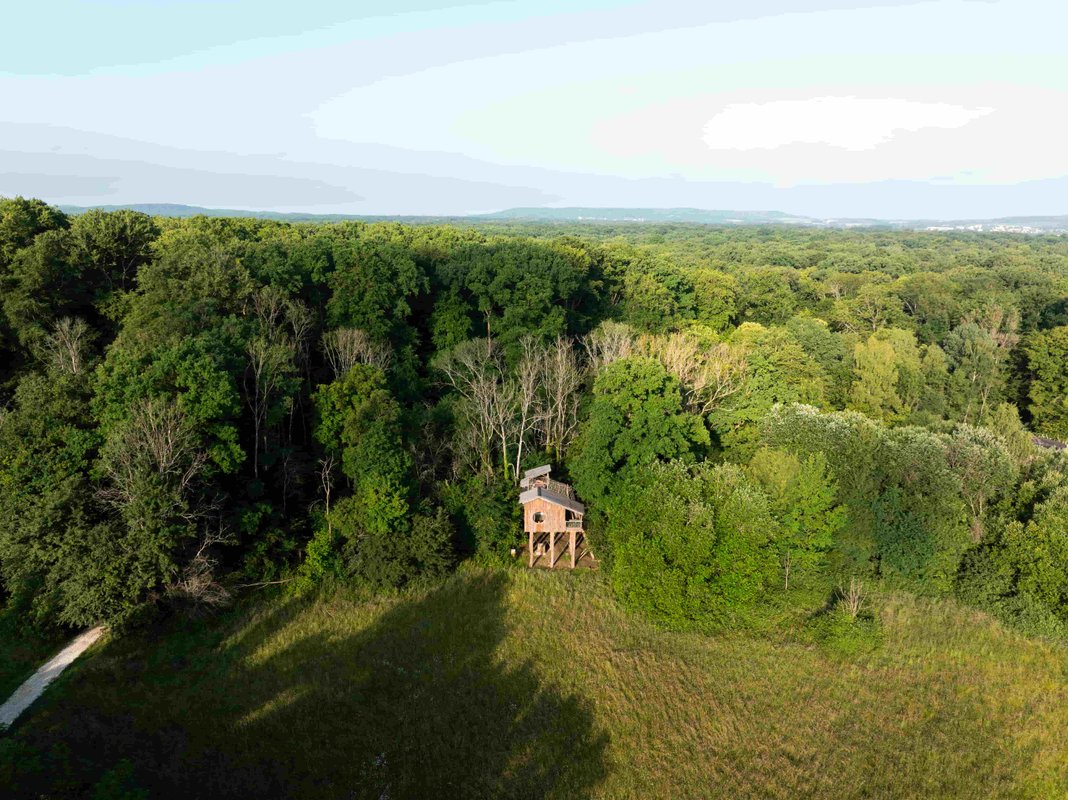 Cabane Spa Repaire du Trappeur à St-Léger-Aux-Bois (1)