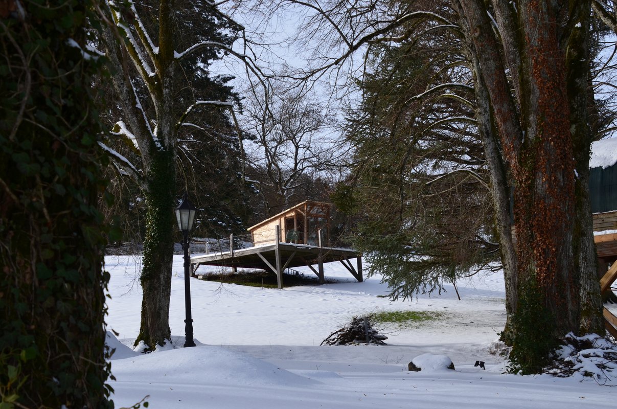 Cabane étoilée et son Spa à Merlas (5)