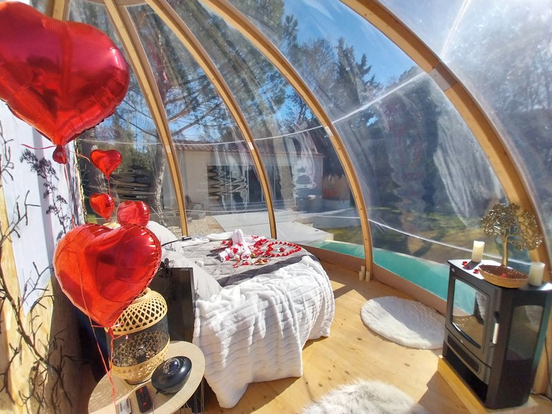 Hébergement AbracadaRoom : "F"anny - Wigwam, piscine & spa - Image 15