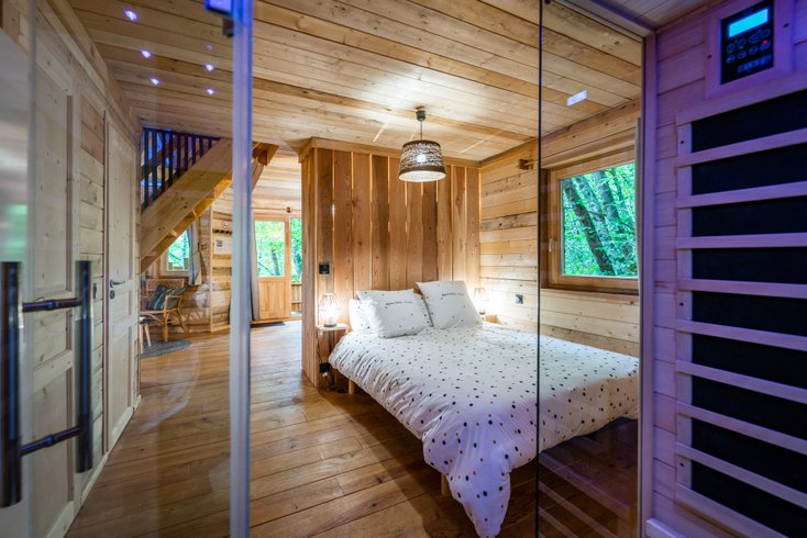 Hébergement AbracadaRoom : Cabane des Farfadets : Spa & Sauna - Image 10