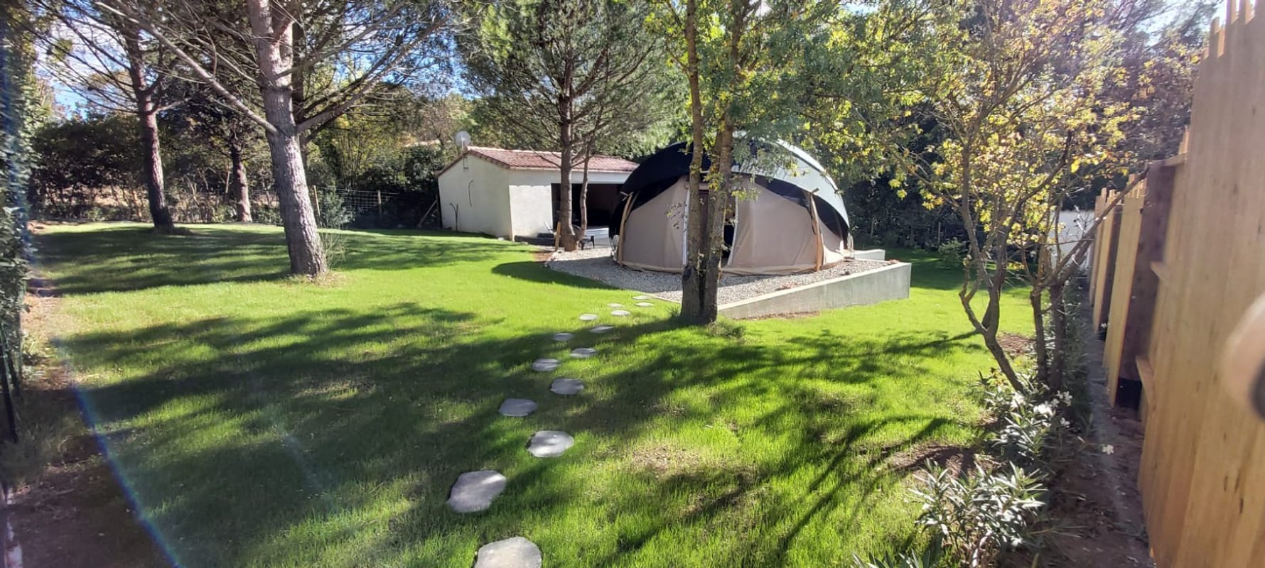 "F"anny - Wigwam, piscine & spa à Malves En Minervois (46)