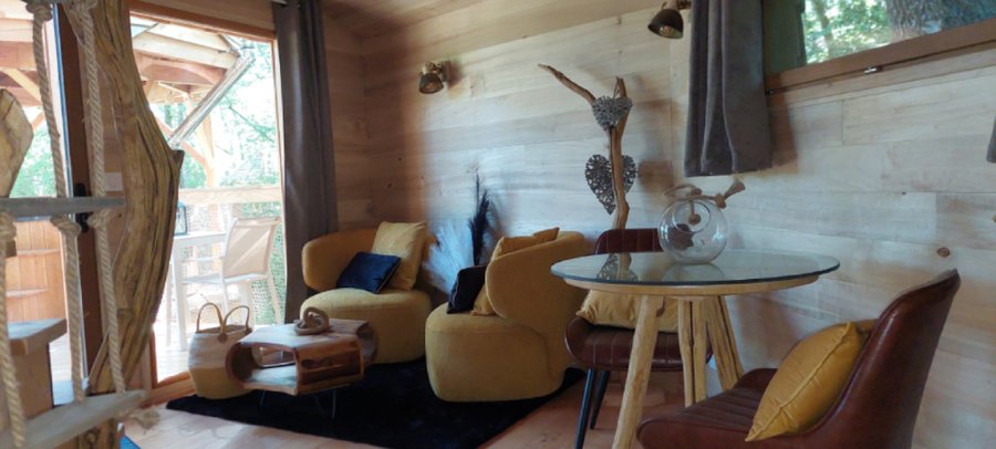 Hébergement AbracadaRoom : Cabane perchée ASTERIA & Spa - Image 5