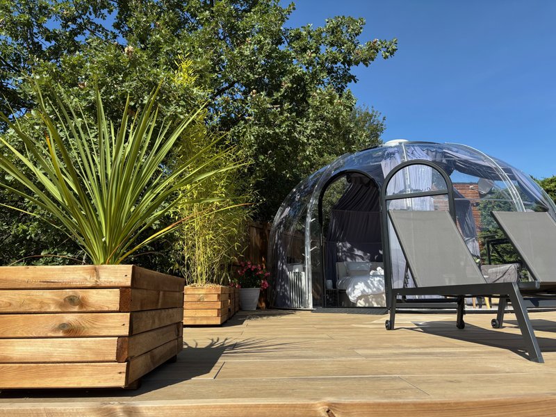 Hébergement AbracadaRoom : La Bulle StélléA SPA Privatif, Domaine CollinéA en Drôme Des Collines - Image 4