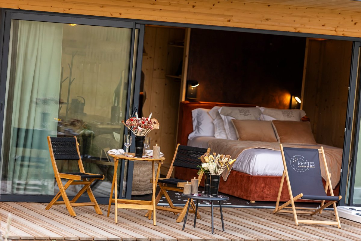 Pépites Lodges et Spas Lodge 1 Pétillant à Prémilhat (31)