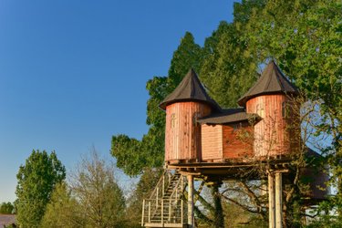 maison dans les arbres 4 personnes