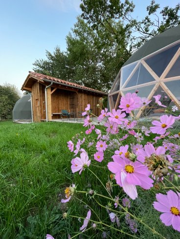 Hébergement AbracadaRoom : Cèdre dôme géodésique & Spa - Image 3