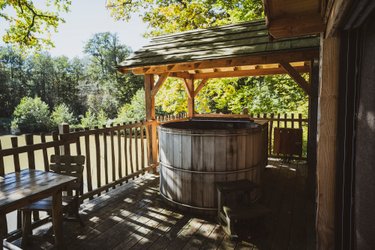 Cabane Spa Harmonie à Joncherey (2)