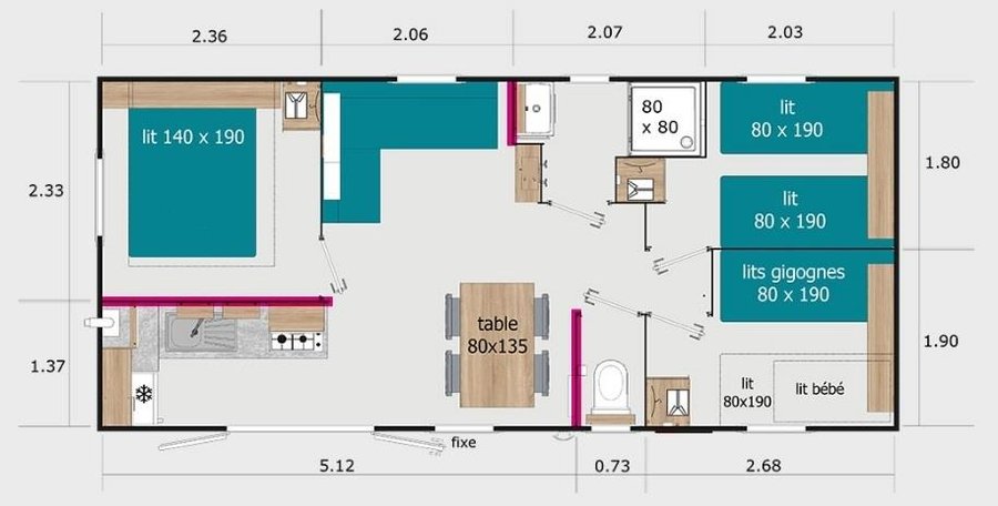 Hébergement AbracadaRoom : Cottage Prestige les 7 îles - 6 personnes - Image 4