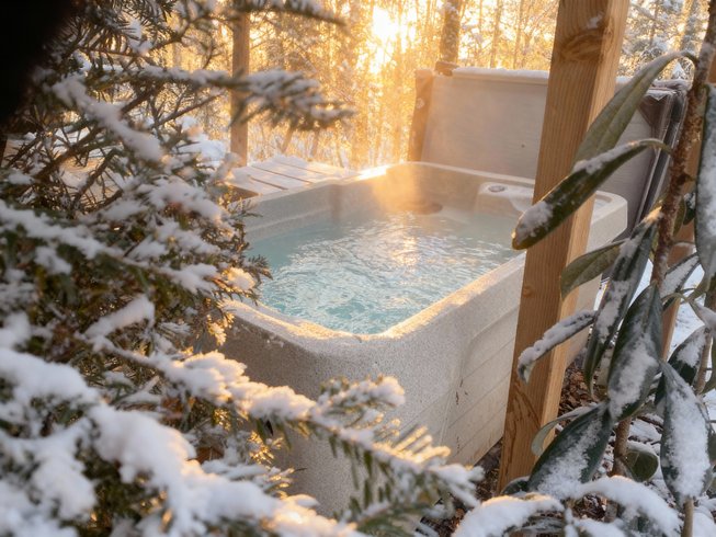 Hébergement AbracadaRoom : HY•Lødge Spa-2pers N°2 (Chalet nature avec spa privatif) - Image 3