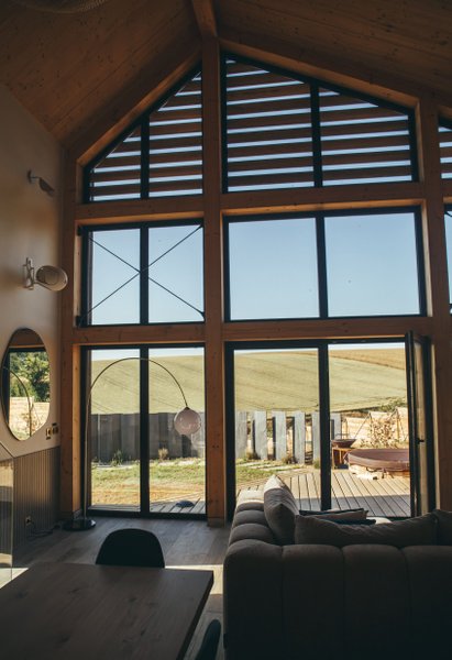 Hébergement AbracadaRoom : Hestia + Freya : Ecolodge de luxe avec 2 bains nordiques pour 2-14 personnes - Image 3