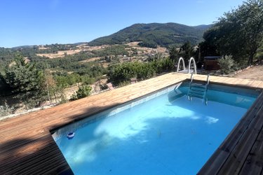 Gite nature, 13 ha, piscine à Satillieu (2)