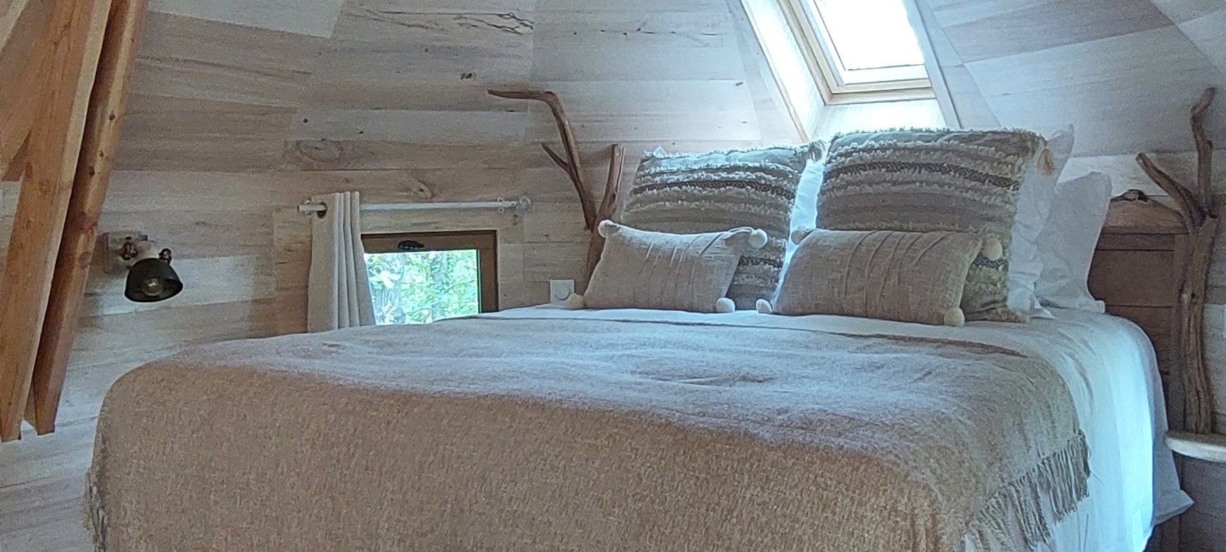 Cabane perchée GAIA & Spa à Sarrant (41)