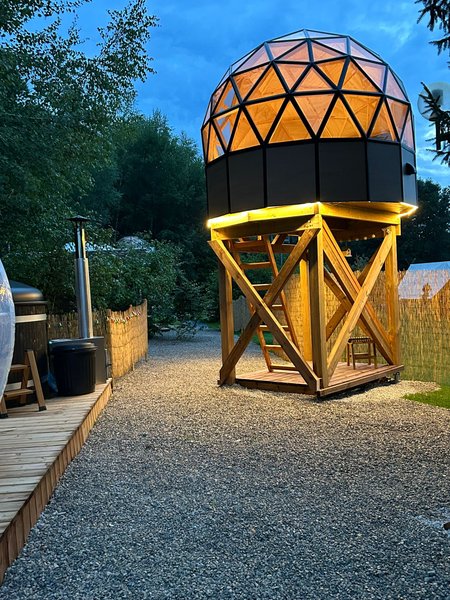 Hébergement AbracadaRoom : Dôme lunaire d'Oriana & Son bain nordique - Image 13