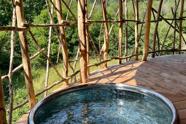 Cabane Spa Temps Suspendu à St-Léger-Aux-Bois (2)