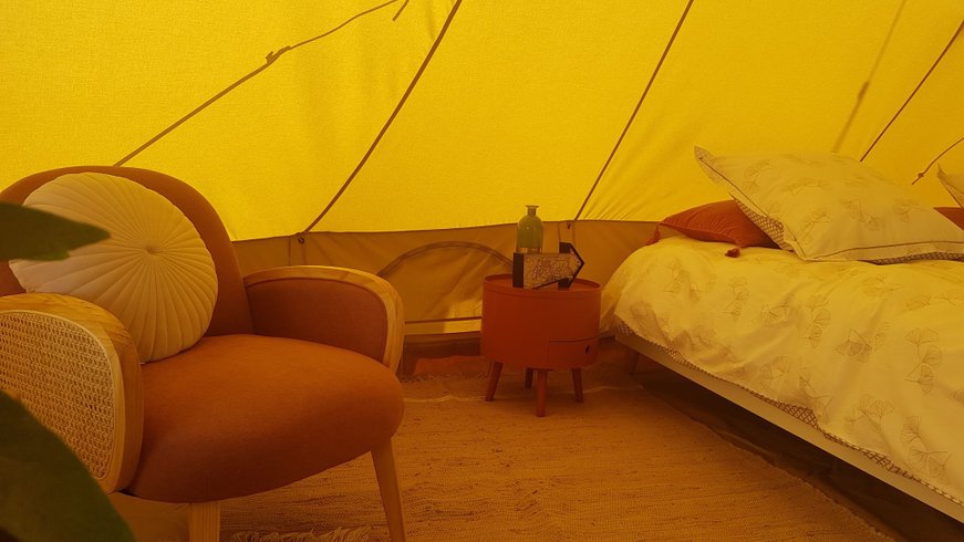 Hébergement AbracadaRoom : Tente Sibley "le Bonheur" & Spa - Image 7