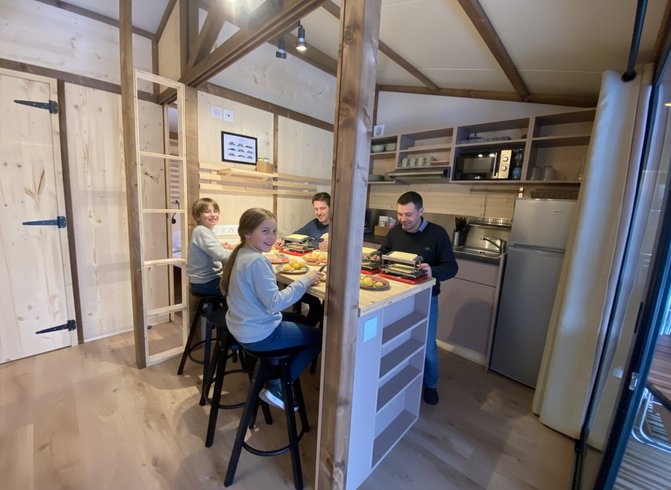 Hébergement AbracadaRoom : HY•Lødge Spa-6pers N°3 (Chalet nature avec spa privatif) - Image 7