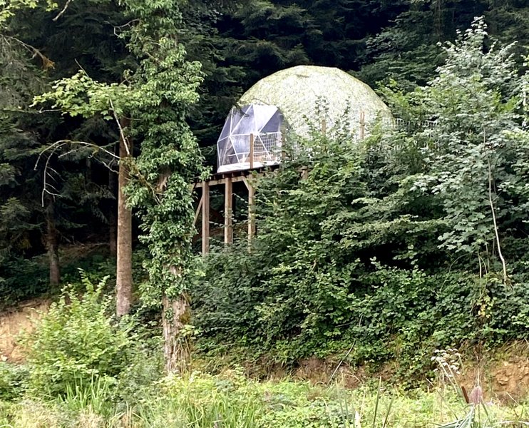 Hébergement AbracadaRoom : Cassiopée & Spa : Dôme Géodésique pour nuitée à la belle étoile - Image 3