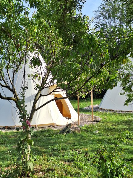 Hébergement AbracadaRoom : TIPIS nature, coucher de soleil et petit-déjeuner - Image 21