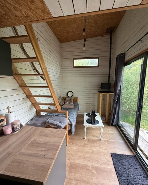 Hébergement AbracadaRoom : Proche provins tiny house au bord de l’eau · forêt - Image 14
