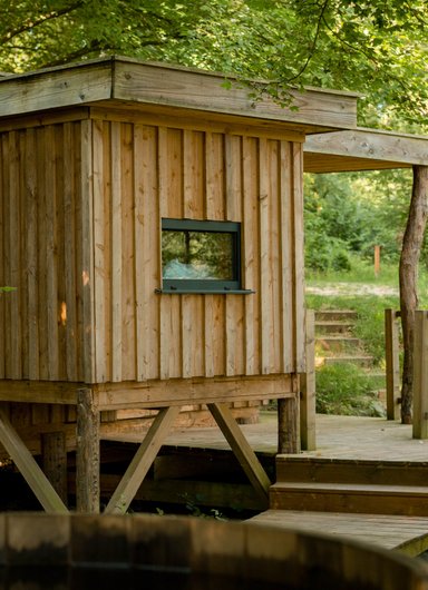 Cabane Spa Robinson Colorado à St-Léger-Aux-Bois