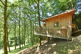 Cabane sur pilotis Puy-de-Dôme