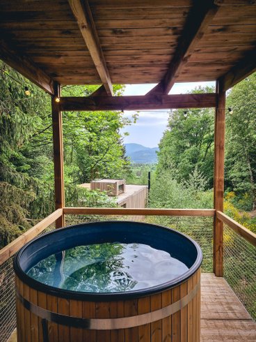 Hébergement AbracadaRoom : Nutchel Cabin pour 6 avec Bain Nordique - Image 2