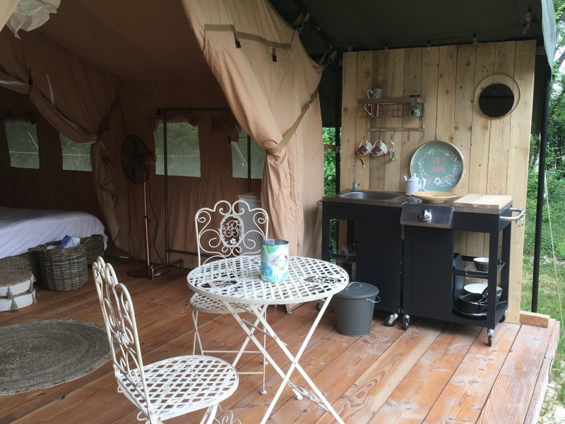 Hébergement AbracadaRoom : Tente safari luxe Orion - Image 4