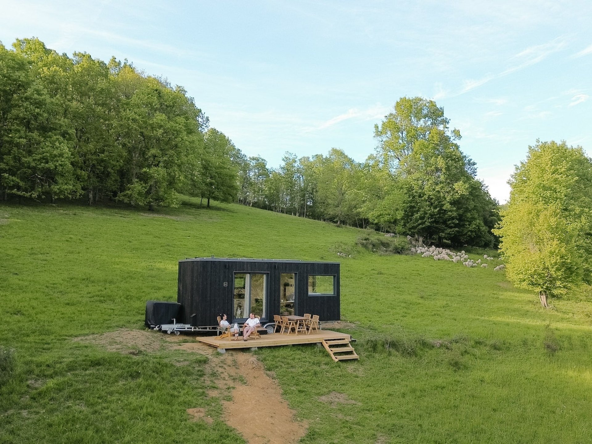 Parcel Tiny House - face aux Pyrénées proche Toulouse