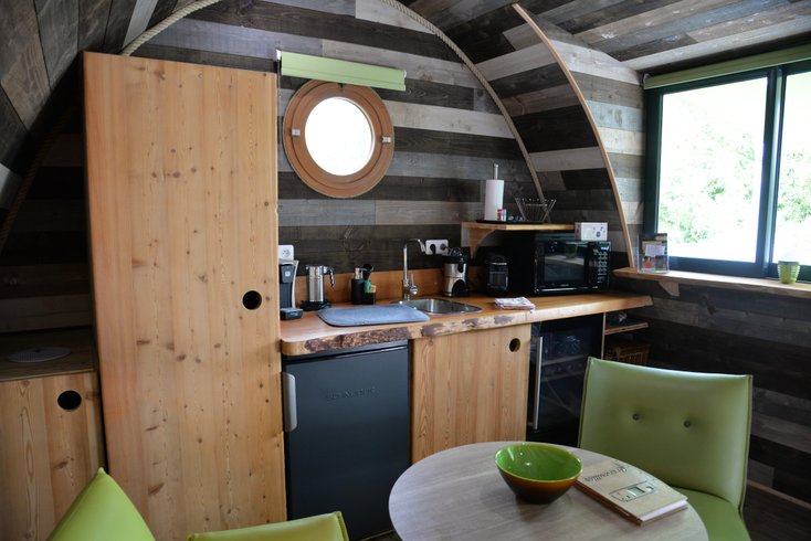 Hébergement AbracadaRoom : Lodge Duo Flottant Spa et sauna privatif Grenouilles - Image 9