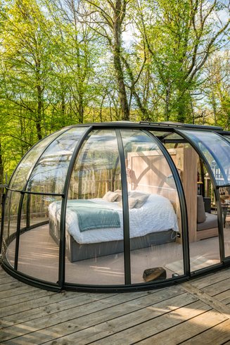 Hébergement AbracadaRoom : Grand dôme perché Spa - Geai des chênes - Image 20