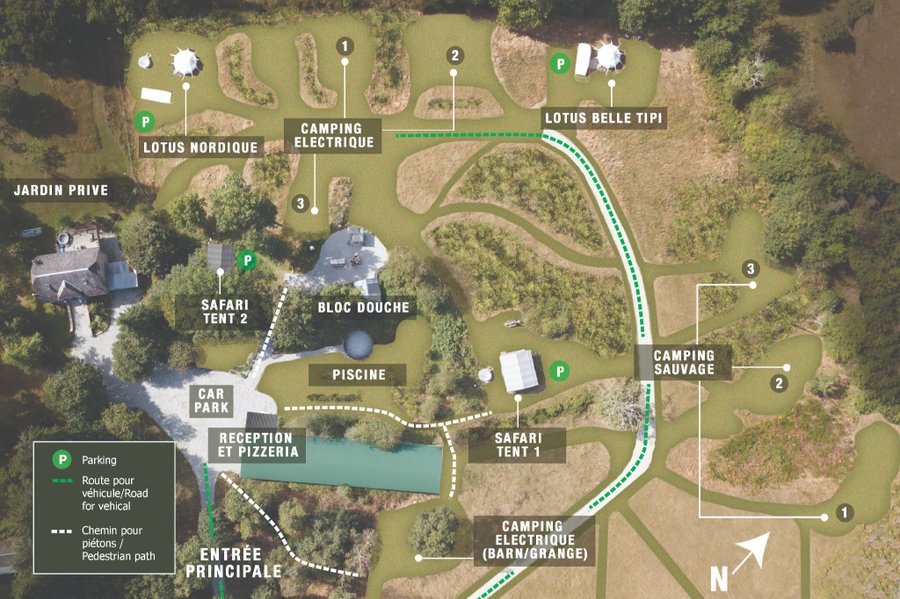 Hébergement AbracadaRoom : Lotus belle tipi Le Ranch Camping et Glamping - Image 14