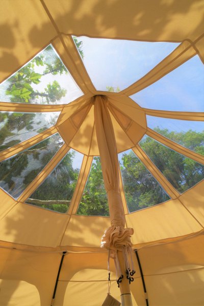 Hébergement AbracadaRoom : Tente Châtaigne étoilée - Couple - Image 6