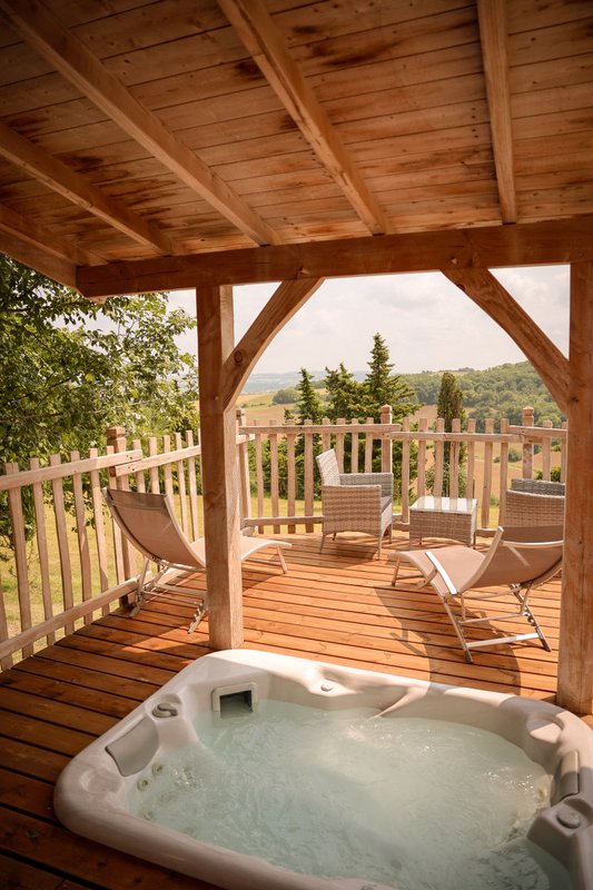 Cabane Spa des Daims à Clairac (16)