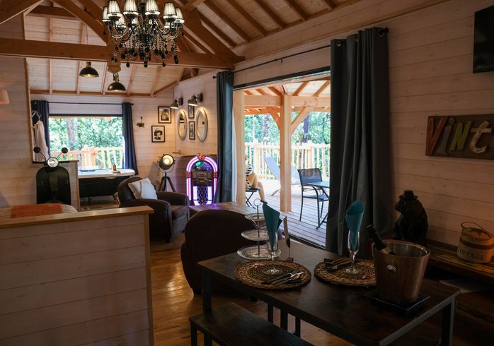 Hébergement AbracadaRoom : Cabane Spa Vintage Prestige - Image 15