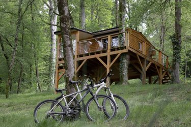 Les Cabanes du Lac - Cabane du Frêne & SPA à Sévignacq (1)