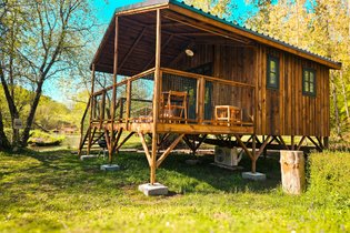 Cabane sur pilotis Dordogne