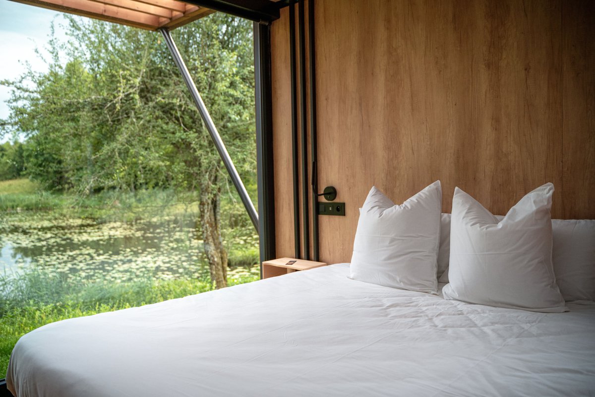 Lodge Duo sur terre - Vue panoramique sur l'étang & Spa à Plateau D'hauteville (3)