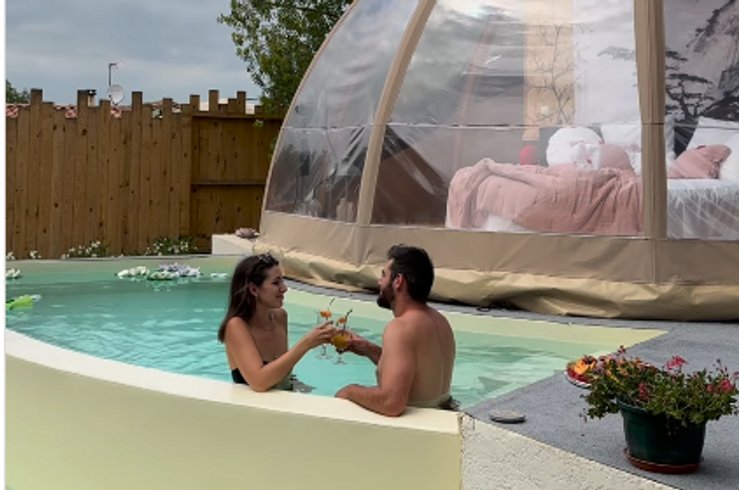 Hébergement AbracadaRoom : "F"anny - Wigwam, piscine & spa - Image 5